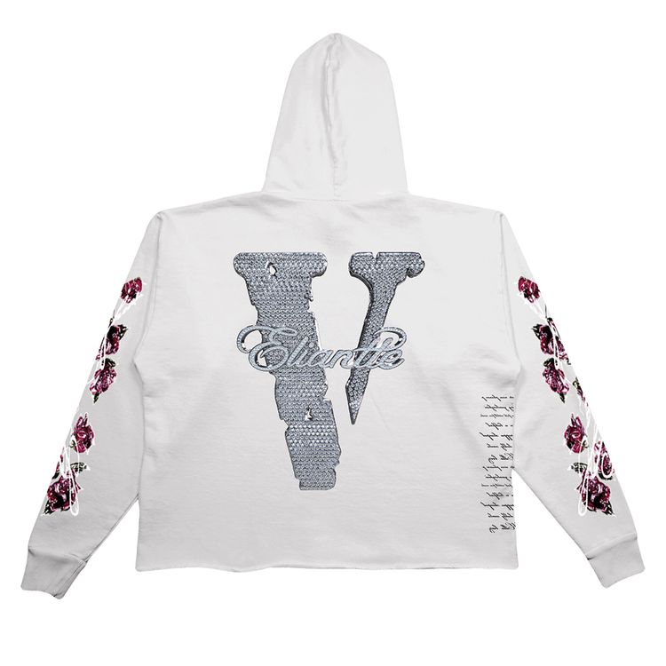 Vlone Limited Edition Yamborghini Eliantte Hoodie White