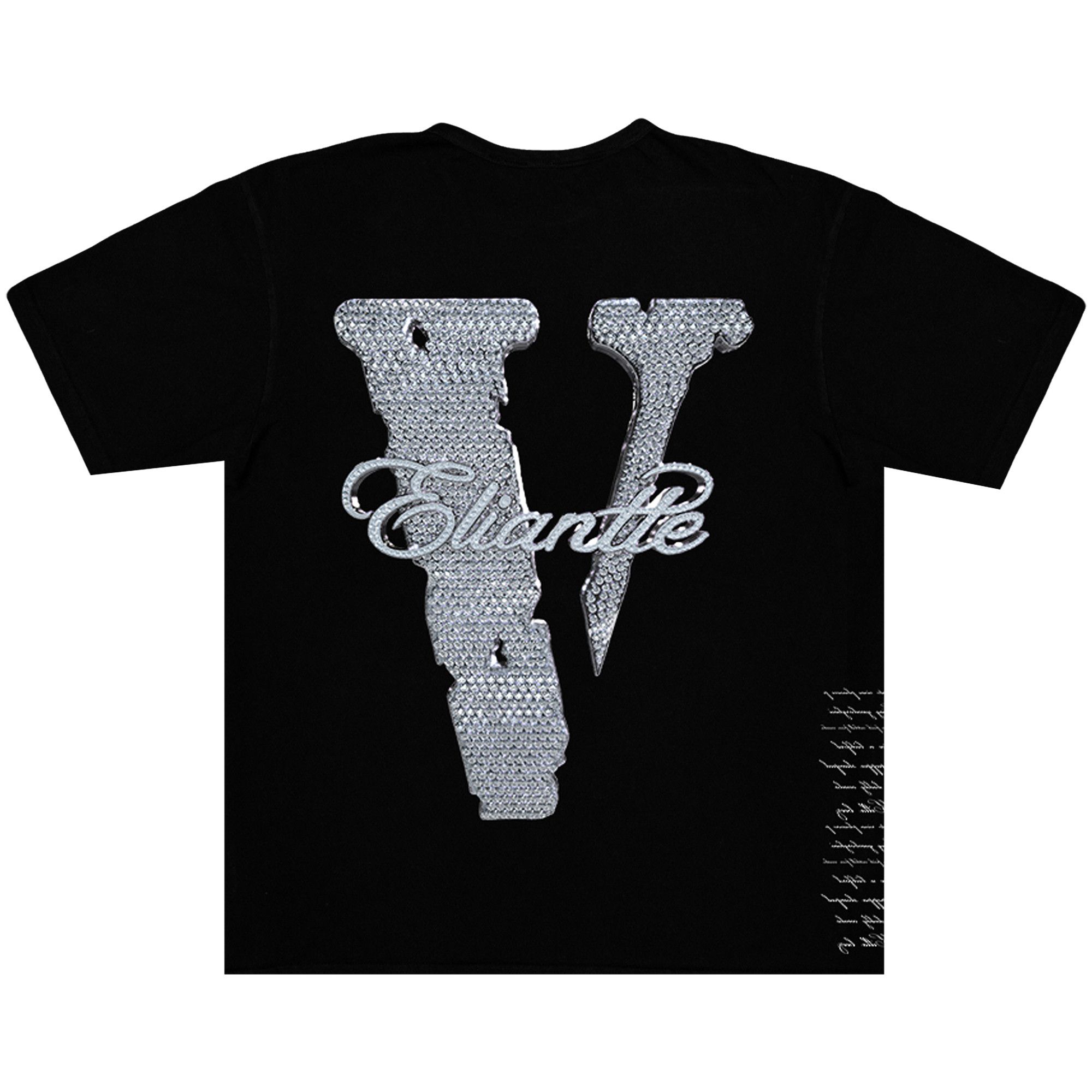 Buy Vlone Limited Edition Yamborghini Eliantte T-Shirt 'Black' - 1020  1SS210103LEYE BLAC | GOAT
