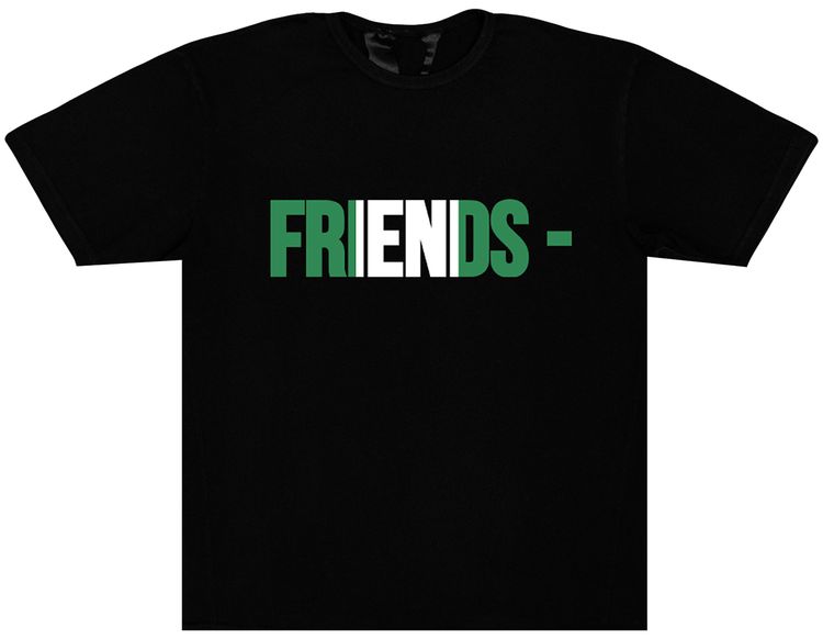 Vlone Friends   NGA T Shirt Black
