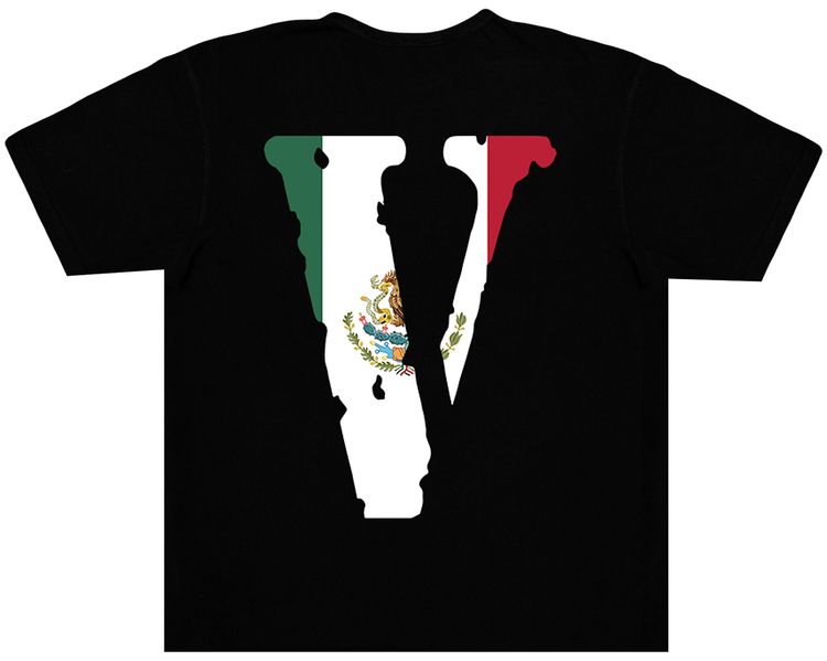 Vlone Friends   MEX T Shirt Black