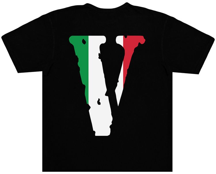 Vlone Friends   ITA T Shirt Black