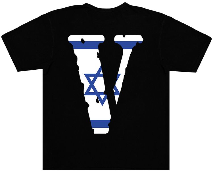 Vlone Friends   ISR T Shirt Black