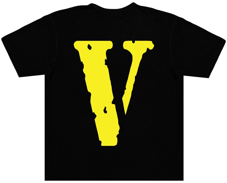 Vlone Staple T Shirt BlackYellow