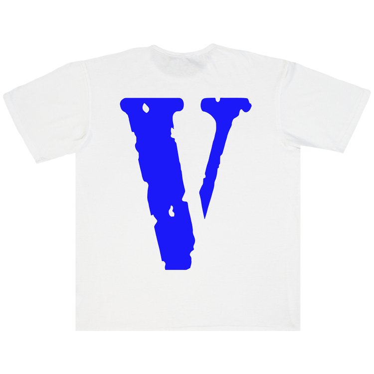 Vlone Staple T Shirt WhiteBlue