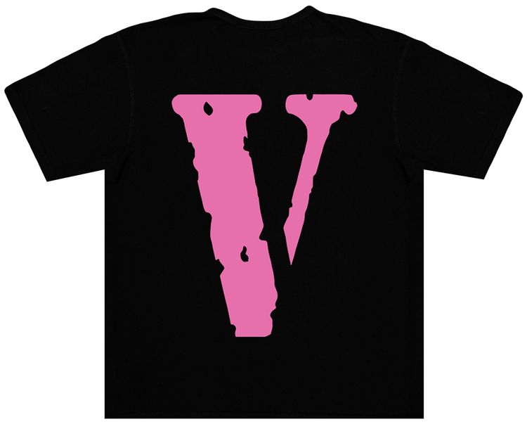 Vlone Staple T Shirt BlackPink