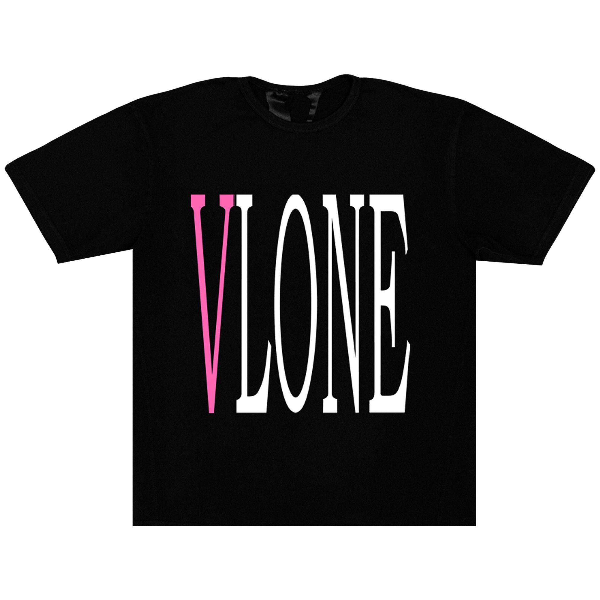 Buy Vlone Staple T Shirt Black Pink 1020 1SS210103STS BLPK GOAT