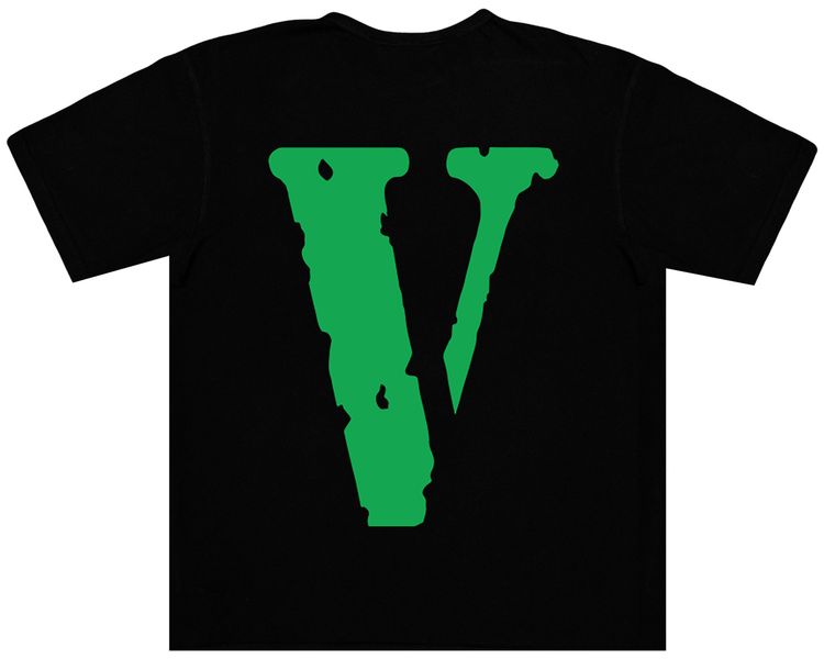 Vlone Staple T Shirt BlackGreen
