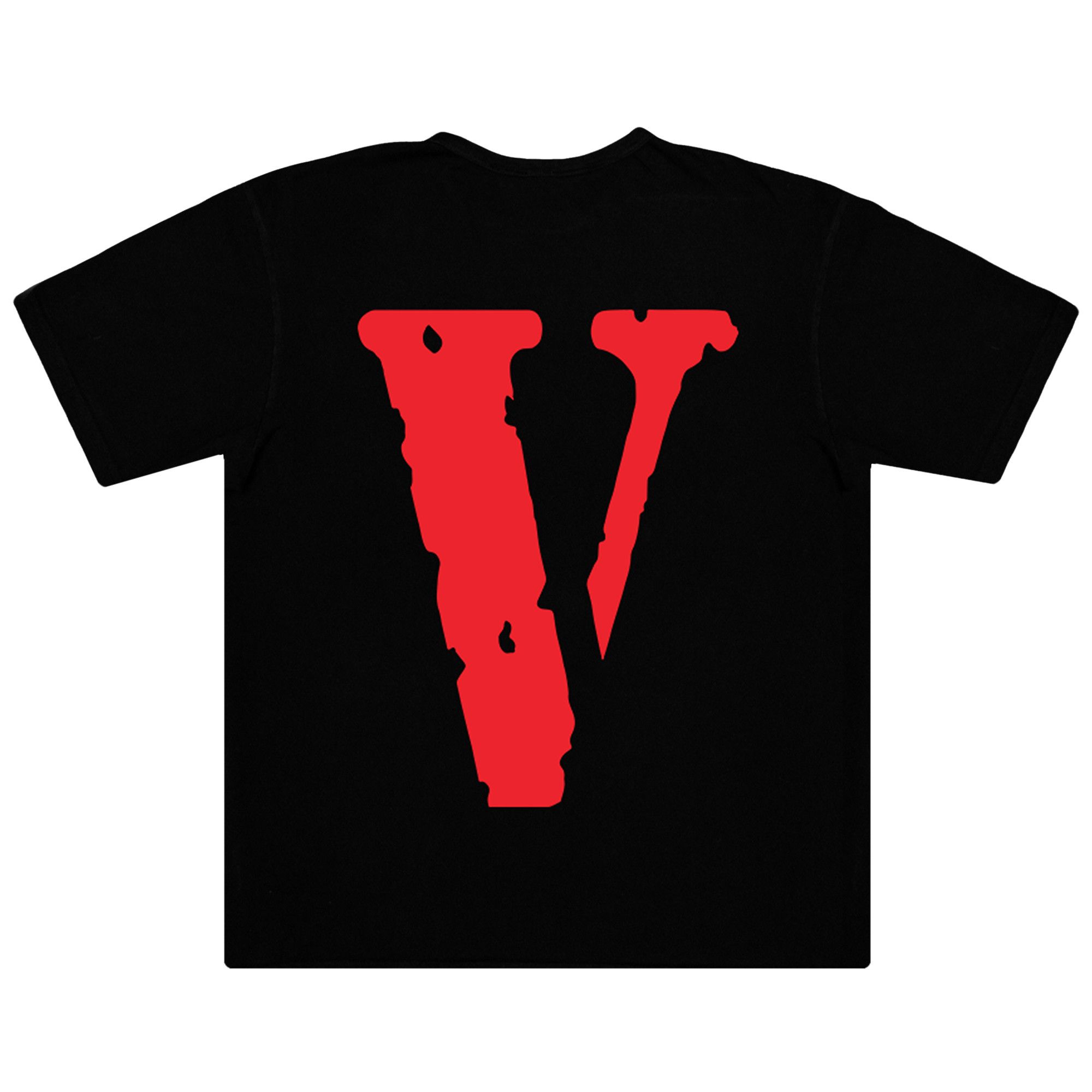 Buy Vlone Staple T-Shirt 'Black/Red' - 1020 1SS210103STS