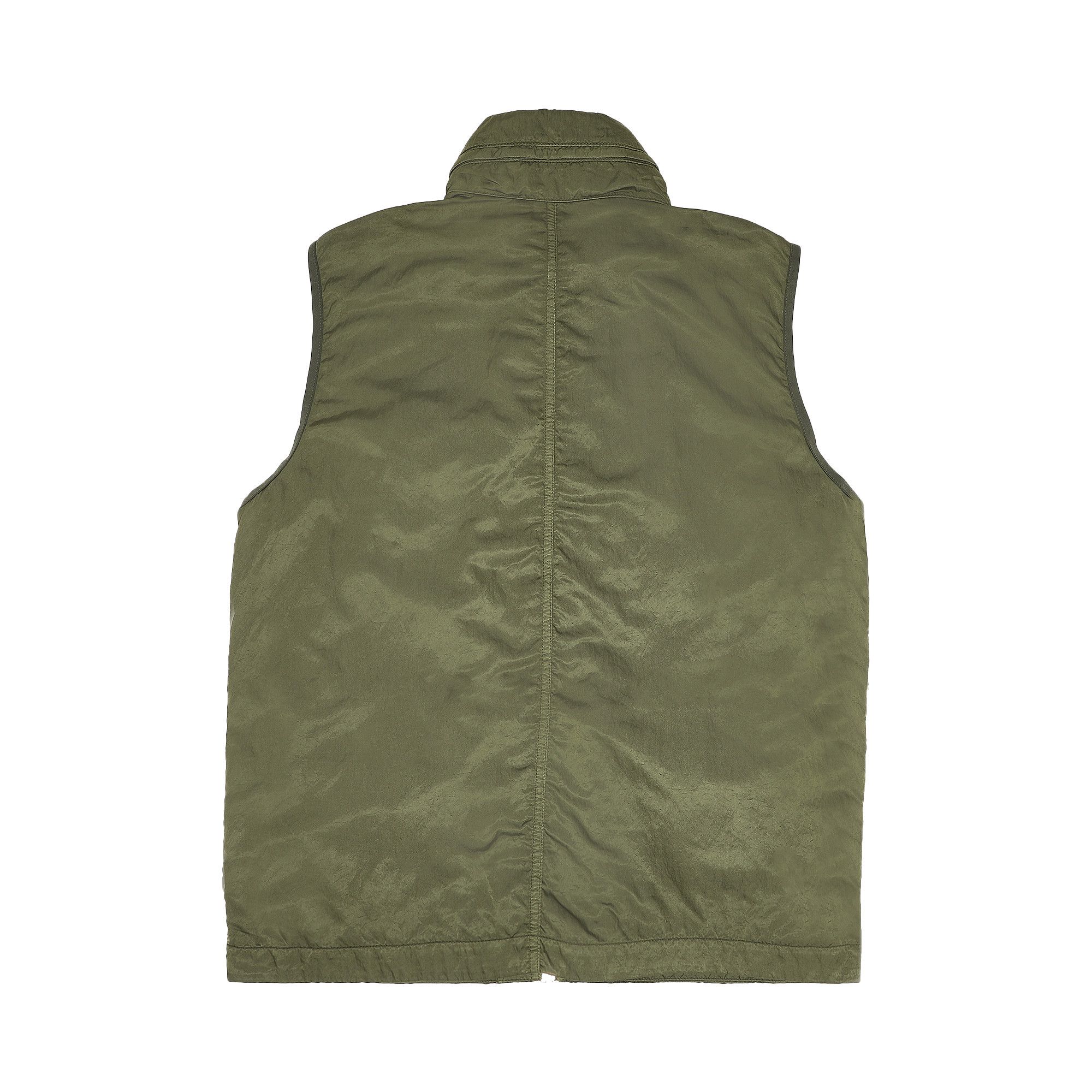 Buy Stone Island Nylon RASO-TC Vest 'Olive' - 7415G0430 V0058