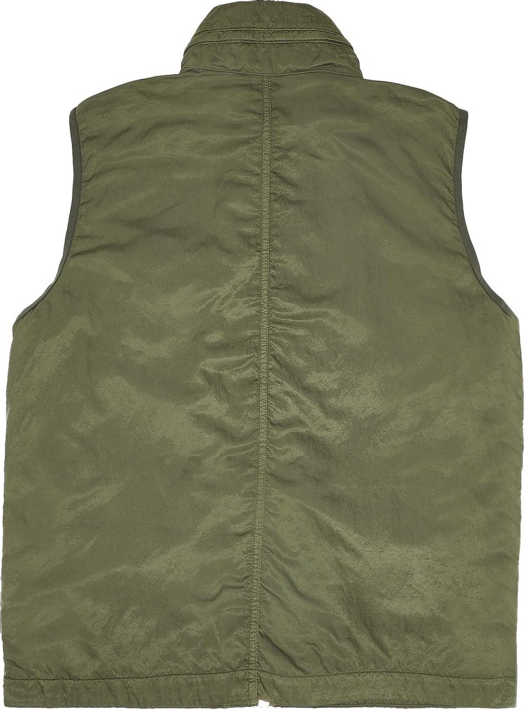 Stone Island Nylon RASO TC Vest Olive