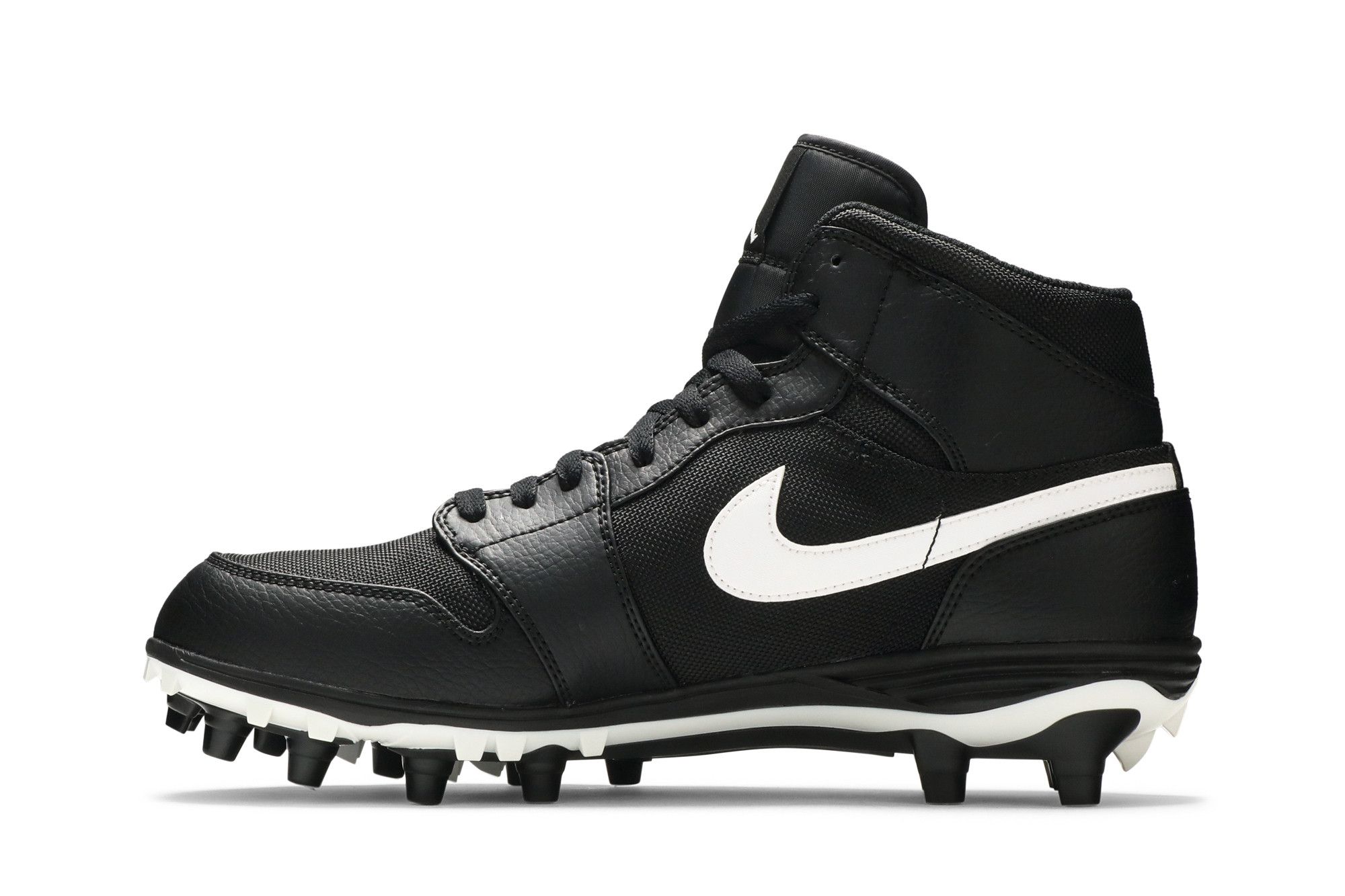 Black jordan football cleats store