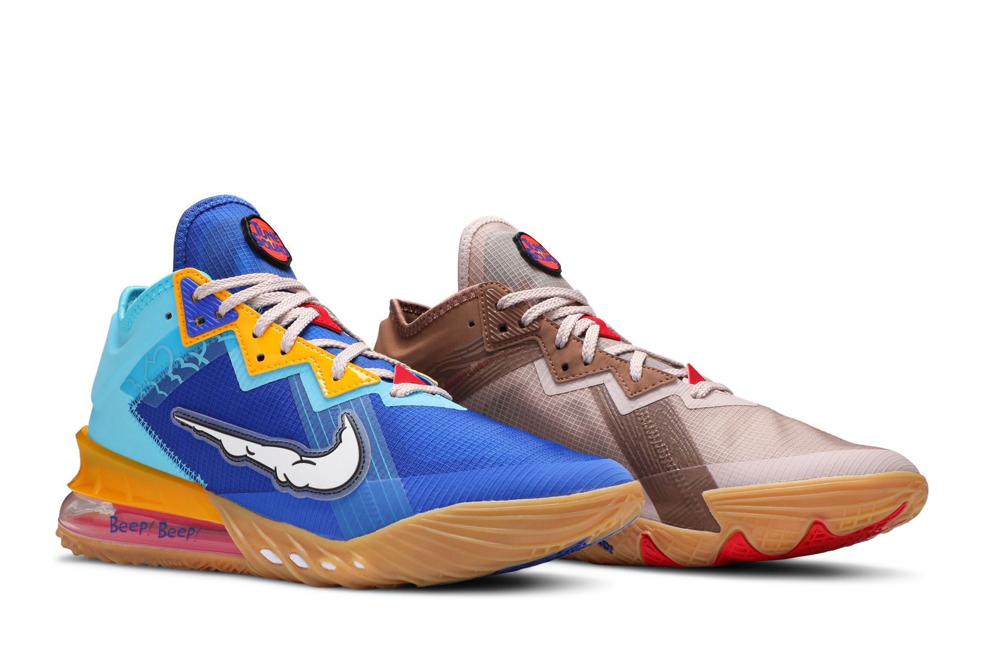 Buy Space Jam x LeBron 18 Low Wile E. x Roadrunner CV7562 401 GOAT CA