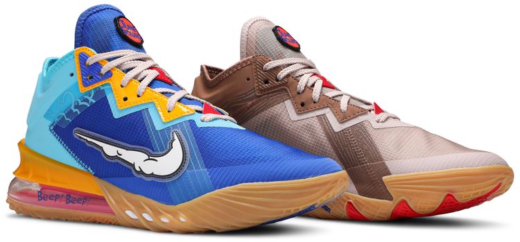 Space Jam x LeBron 18 Low Wile E x Nike Roadrunner