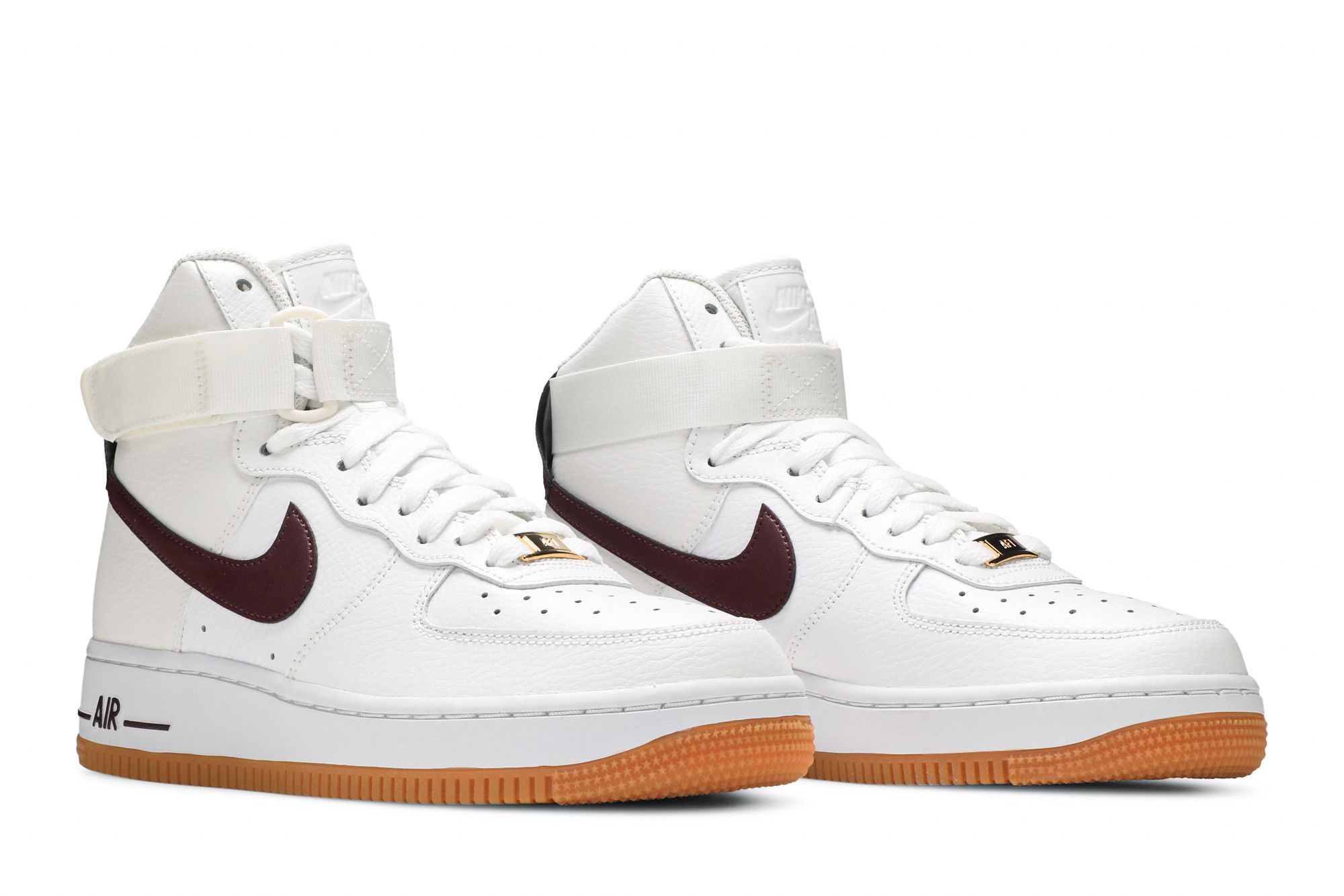 White and burgundy air force 1 online