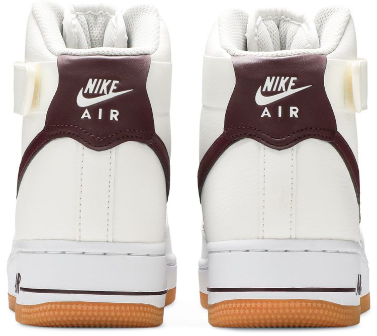 Nike Wmns Air Force 1 High White Night Maroon