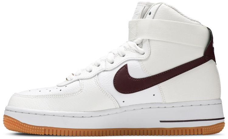 Nike Wmns Air Force 1 High White Night Maroon