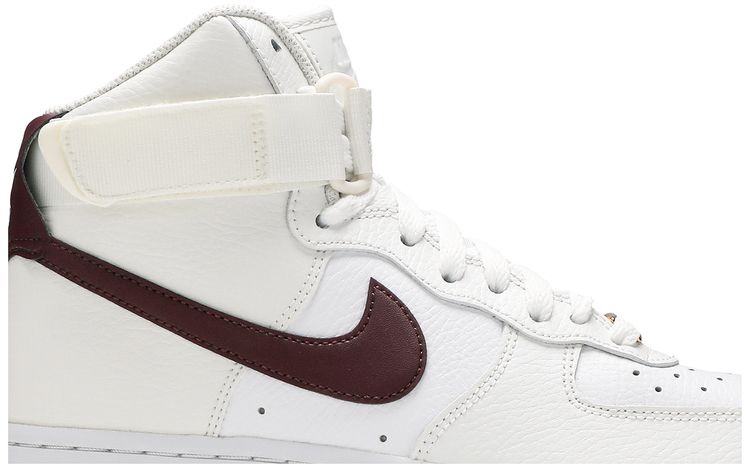 Nike Wmns Air Force 1 High White Night Maroon