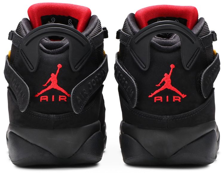 Air Jordan 6 Rings Black Red Sulfur