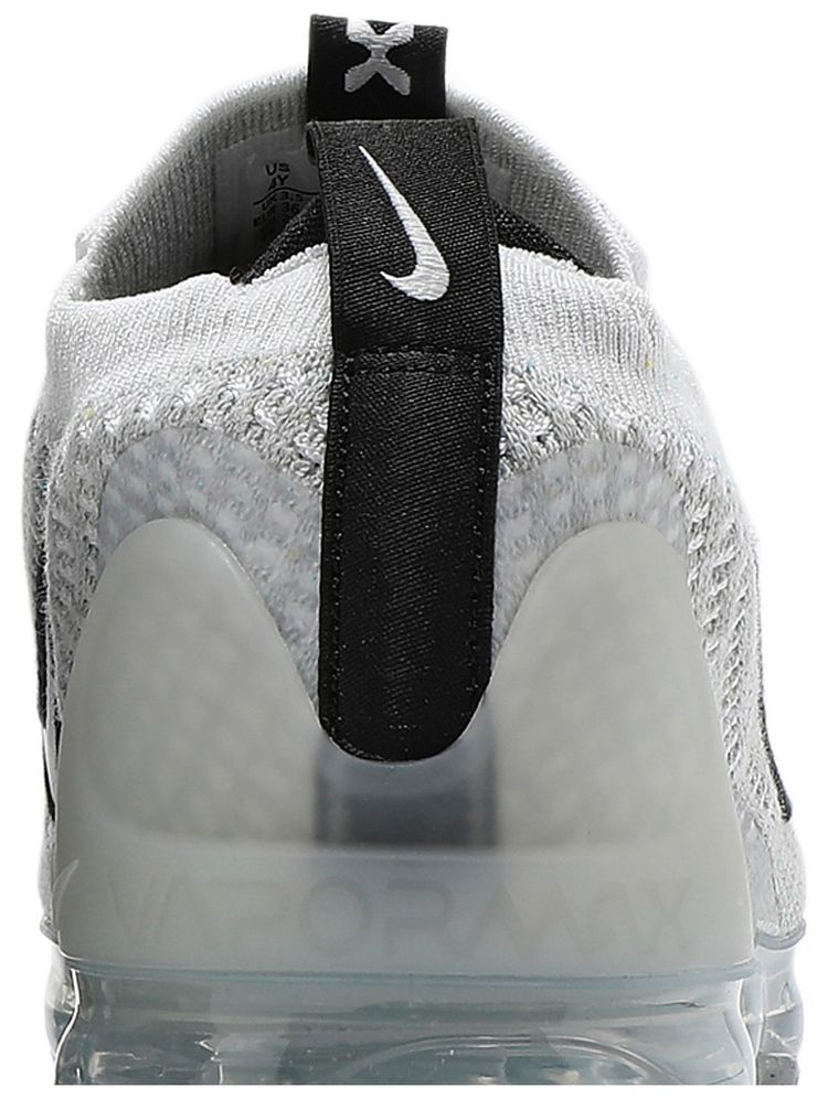 Nike Air VaporMax 2021 Flyknit GS White Metallic Silver