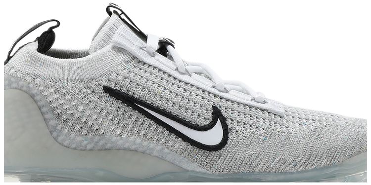 Nike Air VaporMax 2021 Flyknit GS White Metallic Silver