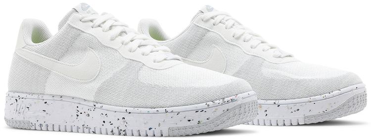 Nike Air Force 1 Crater Flyknit White Wolf Grey