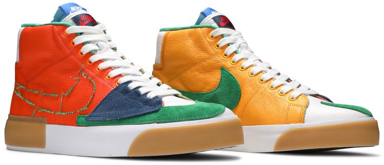 Nike Zoom Blazer Mid Edge SB Multi Color