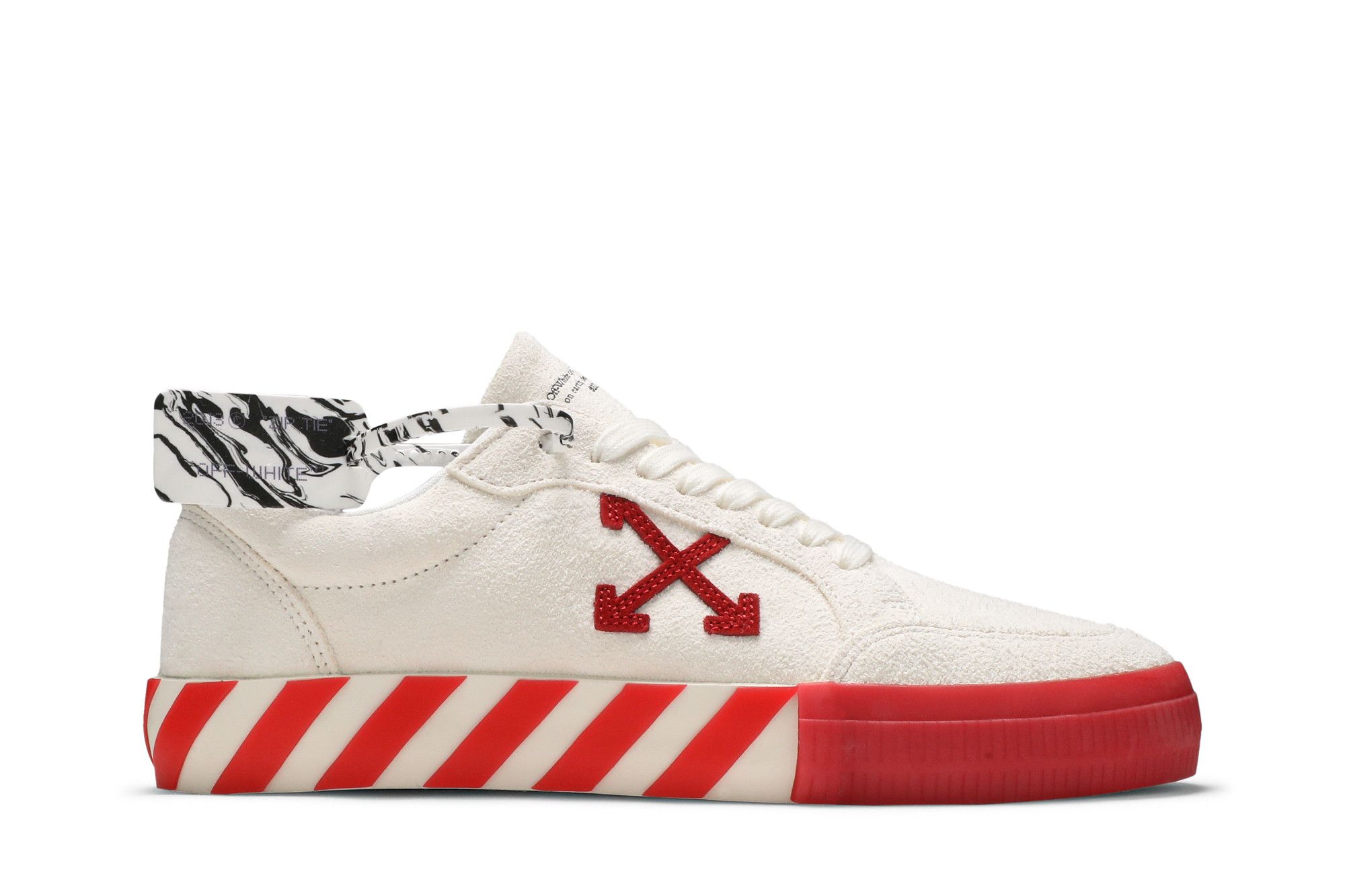 Off white vulc low red 2025