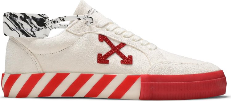 Off-White Vulc Sneaker Low 'White Red'