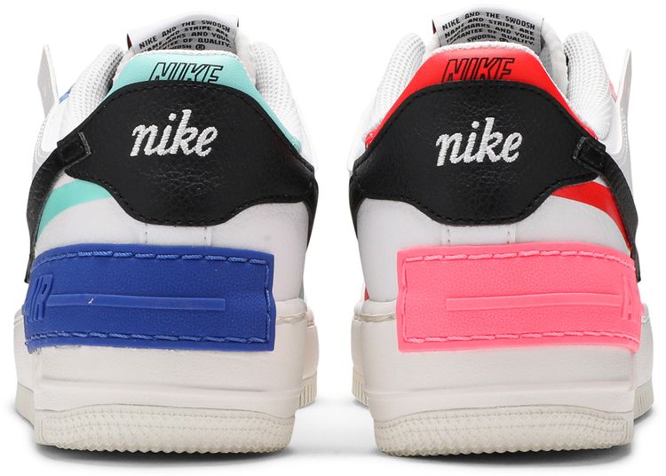 Nike Wmns Air Force 1 Shadow White Multi Color
