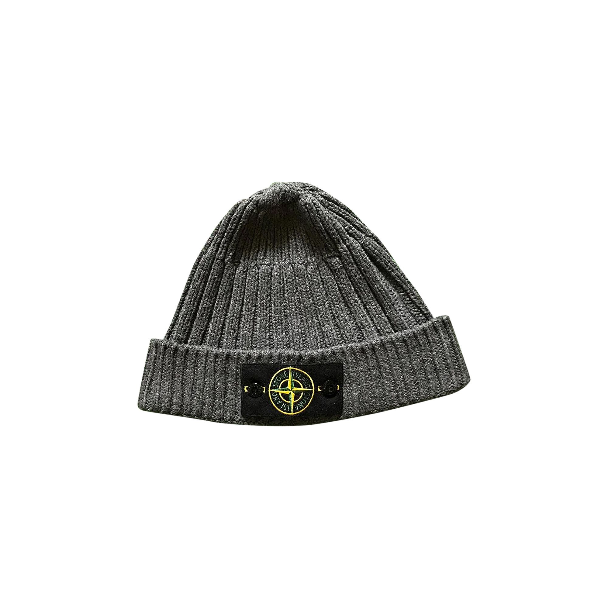 Stone island beanie grey deals