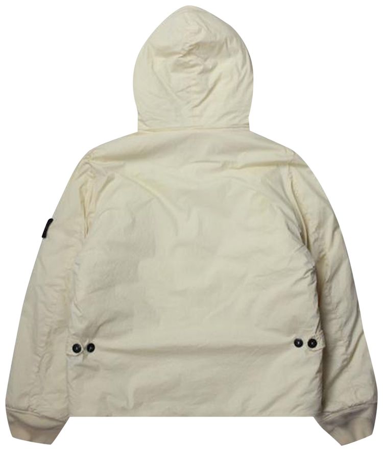 Stone Island Short Parka Jacket Cream