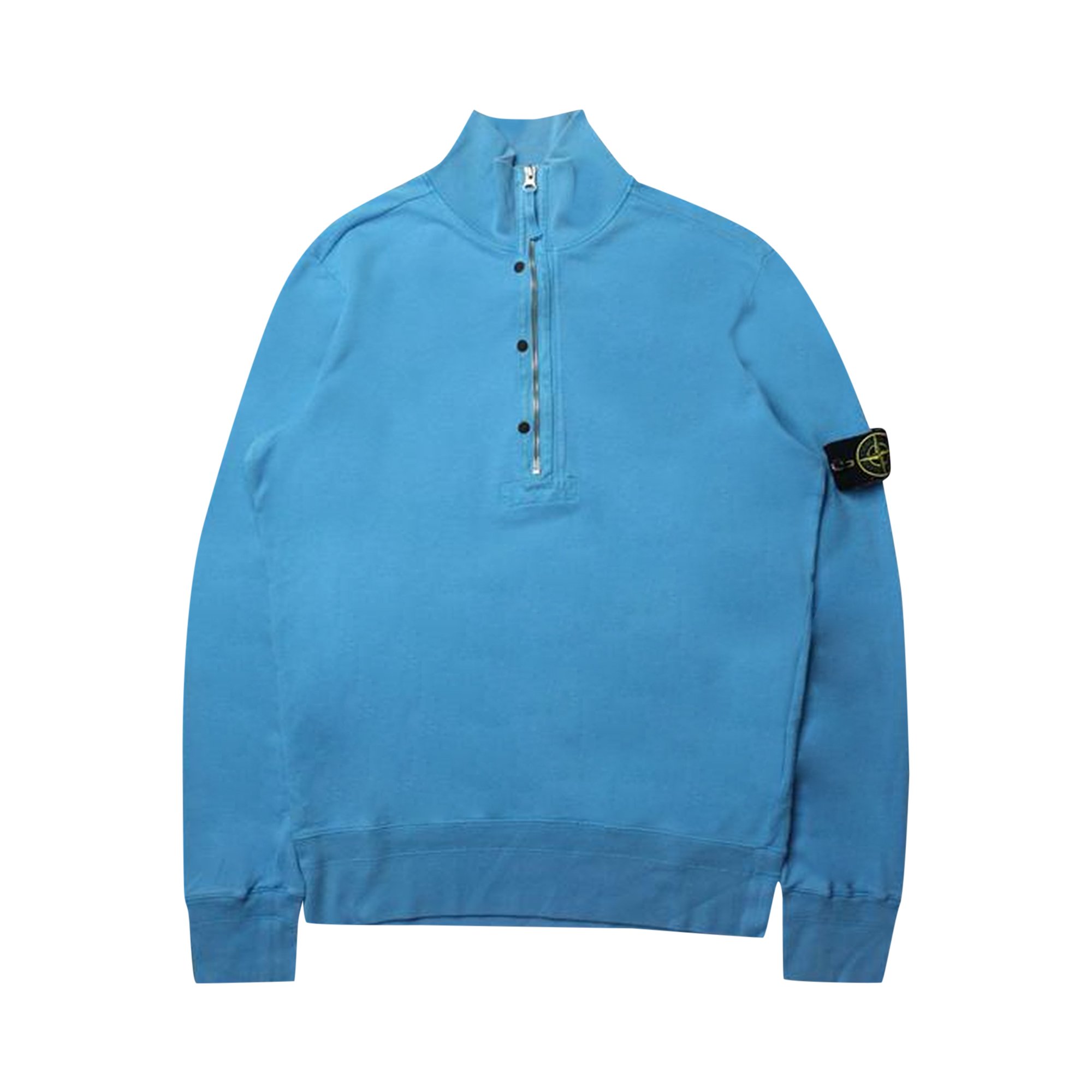Buy Stone Island Quarter Zip Sweatshirt 'Blue' - 0534 1SS090108QZS 