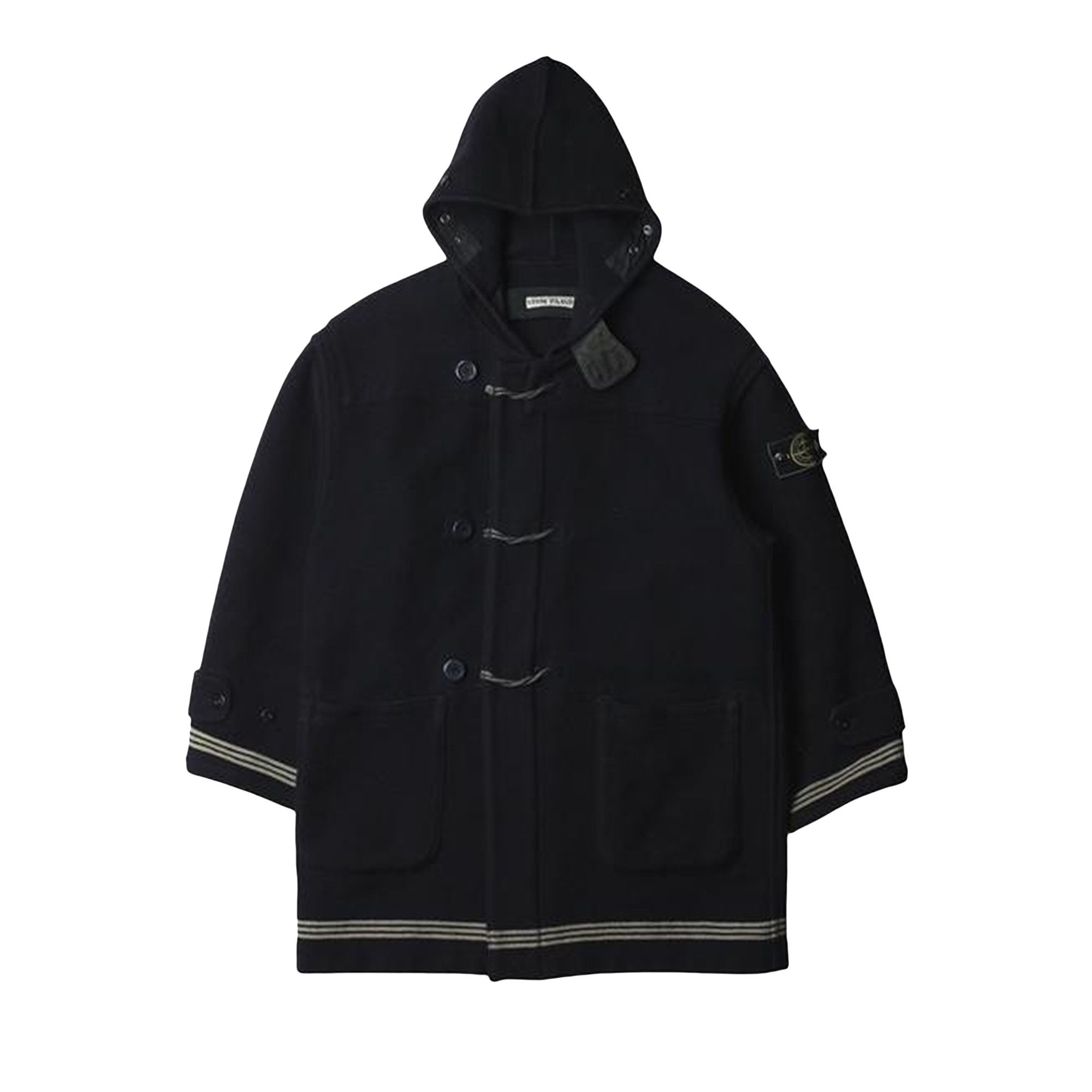 Buy Stone Island Woolen Blanket Duffle Coat Navy 0534 1FW870307WBDC NAVY GOAT IT