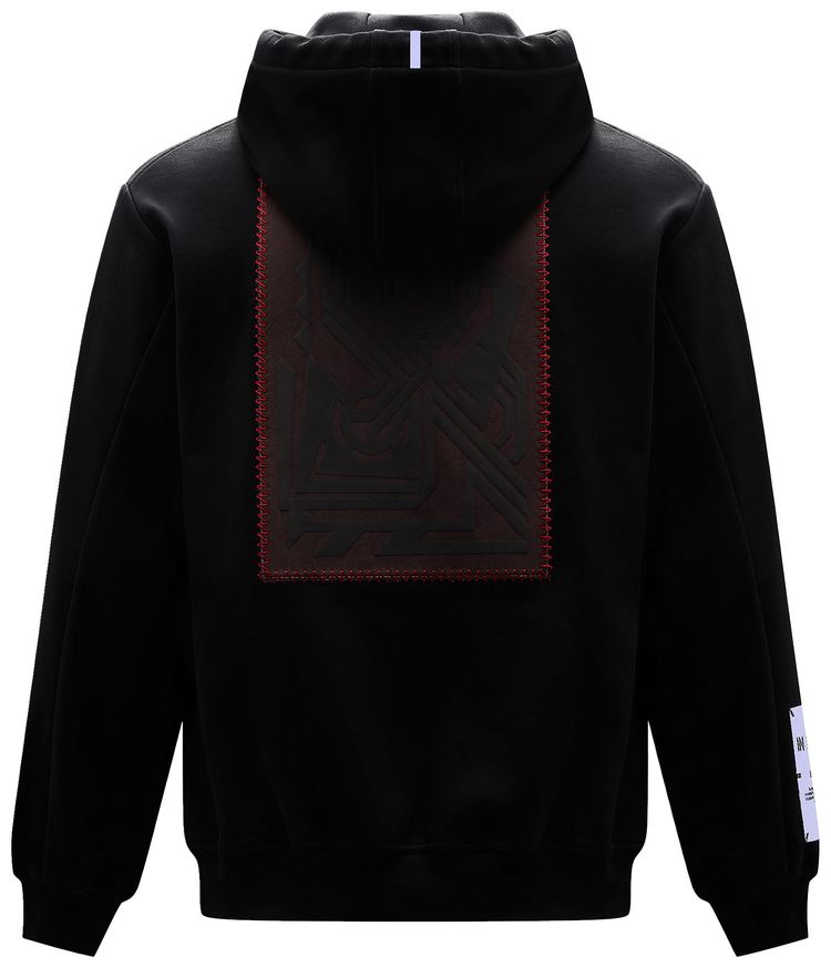 MCQ Patch Hoodie Black