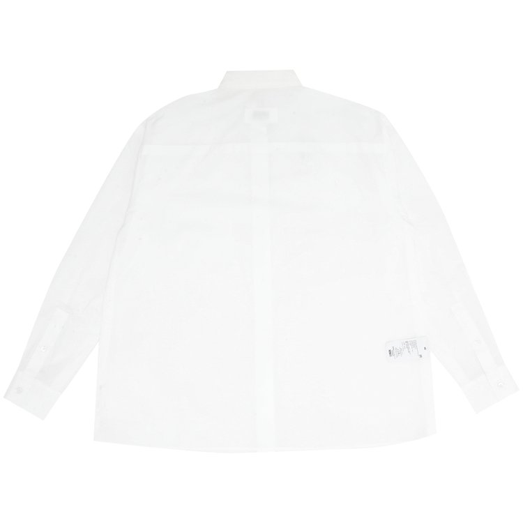 MM6 Maison Margiela Reversed Poplin Shirt White