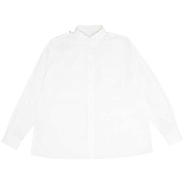 MM6 Maison Margiela Reversed Poplin Shirt White