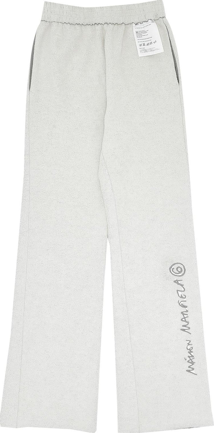 MM6 Maison Margiela Reversed Sweatpants 'Grey Melange'
