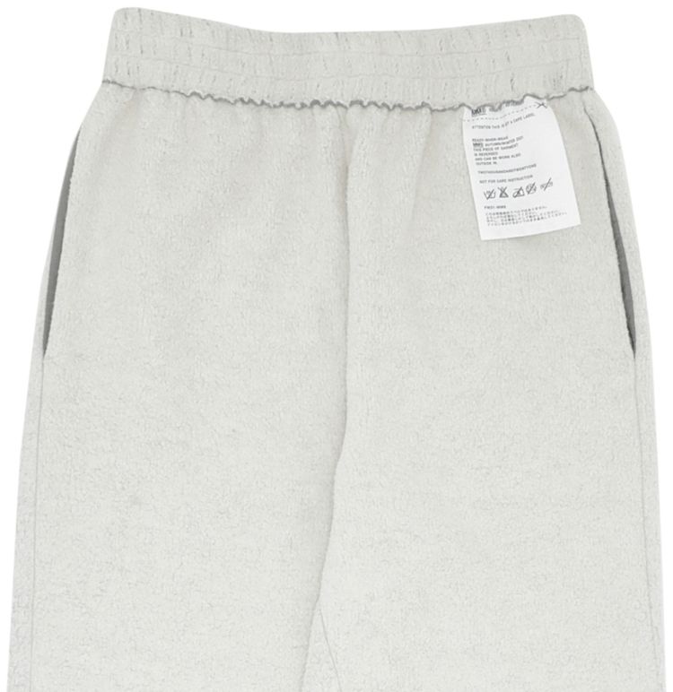 MM6 Maison Margiela Reversed Sweatpants Grey Melange