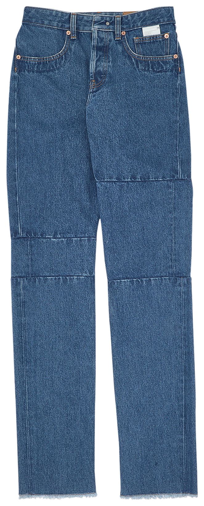 MM6 Maison Margiela Inside Out Panelled Jeans Seasonal Light