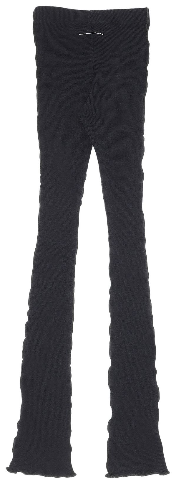 MM6 Maison Margiela Ribbed Leggings Black