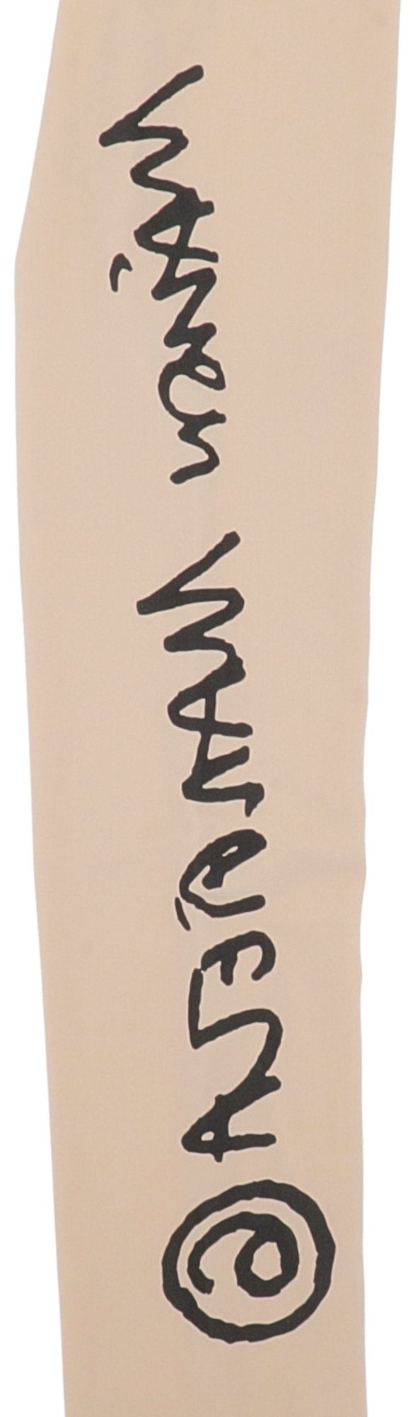 MM6 Maison Margiela Logo Leggings Nude