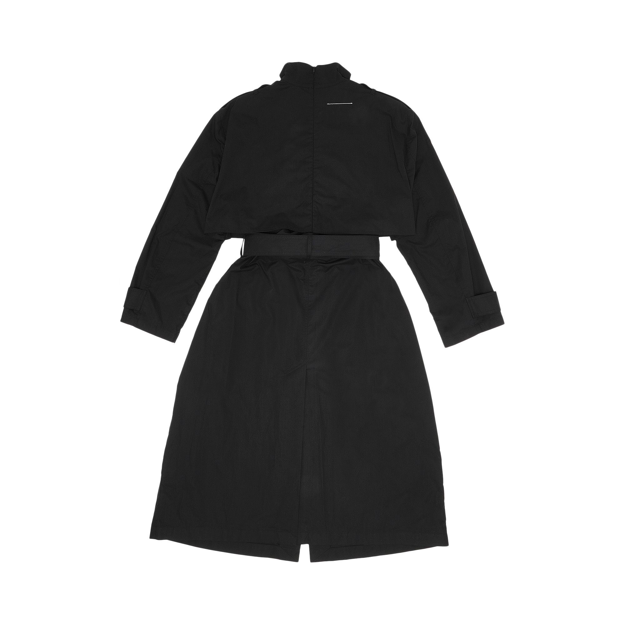 MM6 / Reversed Trench Coat Dress/36/コットン/BEG/S62CT0140 S47294 Buy MM6 Maison Margiela Reversed Trench Coat Dress 'Black