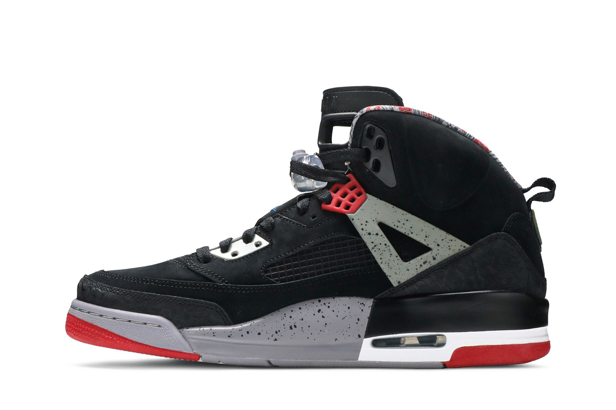 Jordan spizike black varsity red outlet