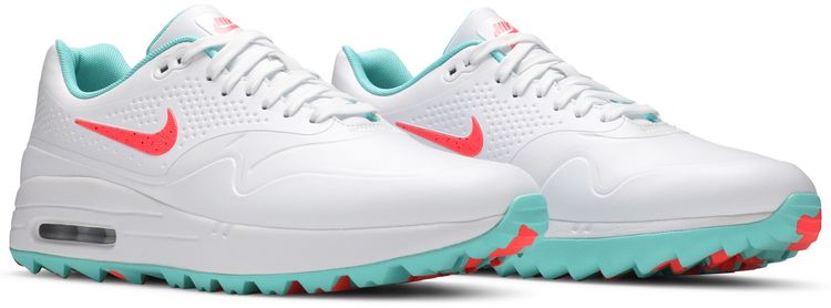 Nike Air Max 1 Golf White Aurora Hot Punch