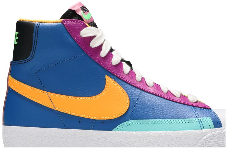 Nike Blazer Mid GS Aurora Purple Orange