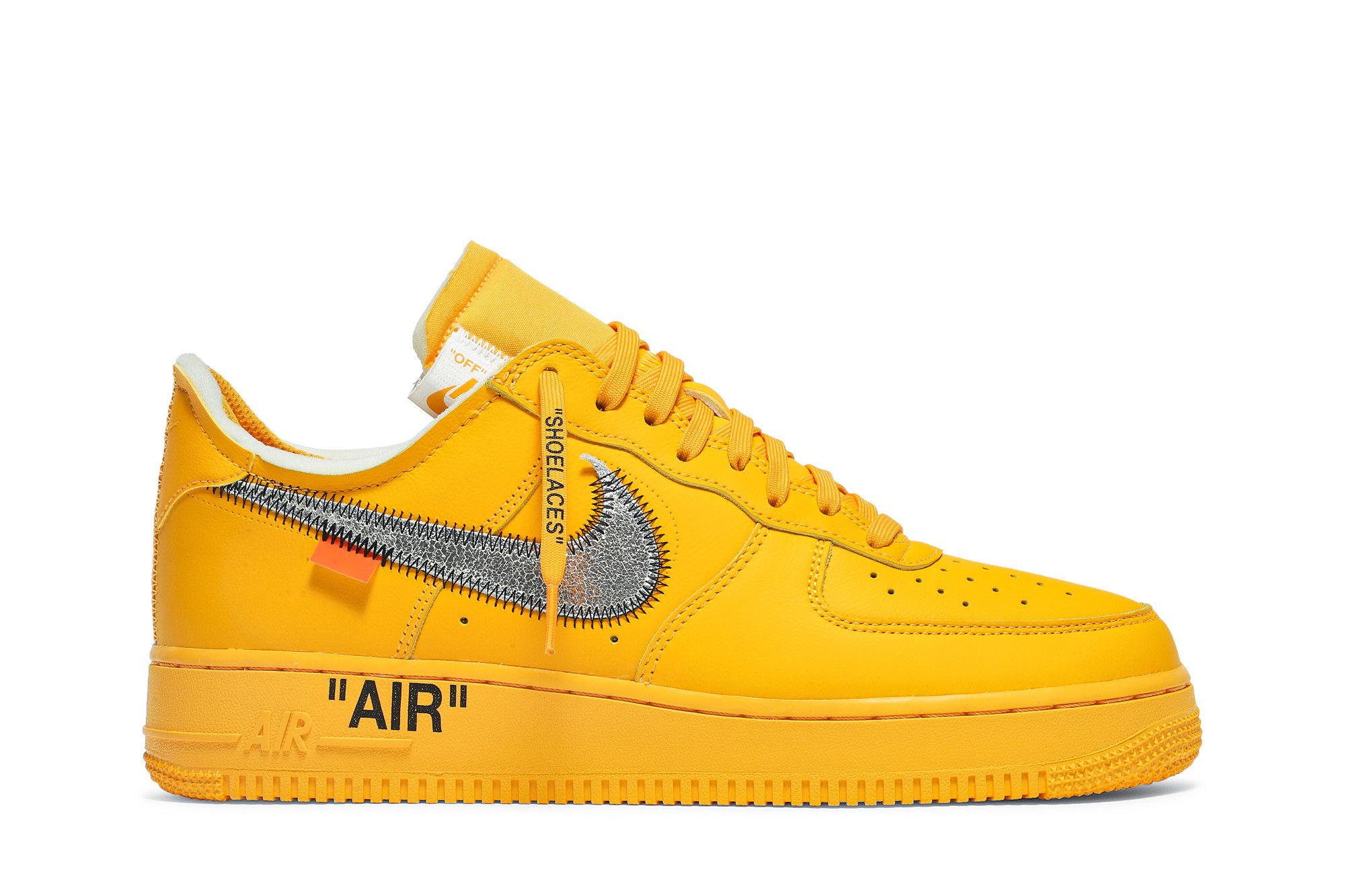 Buy Off-White x Air Force 1 Low 'Lemonade' - DD1876 700 | GOAT