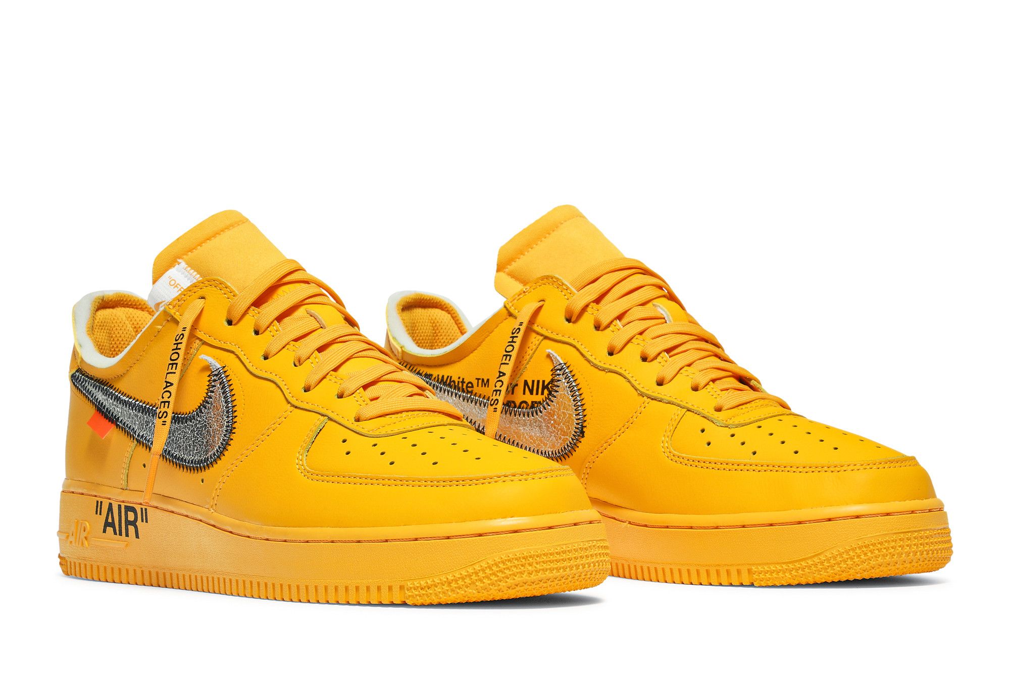 Size 10.5 Off White x Air Force 1 Low Lemonade