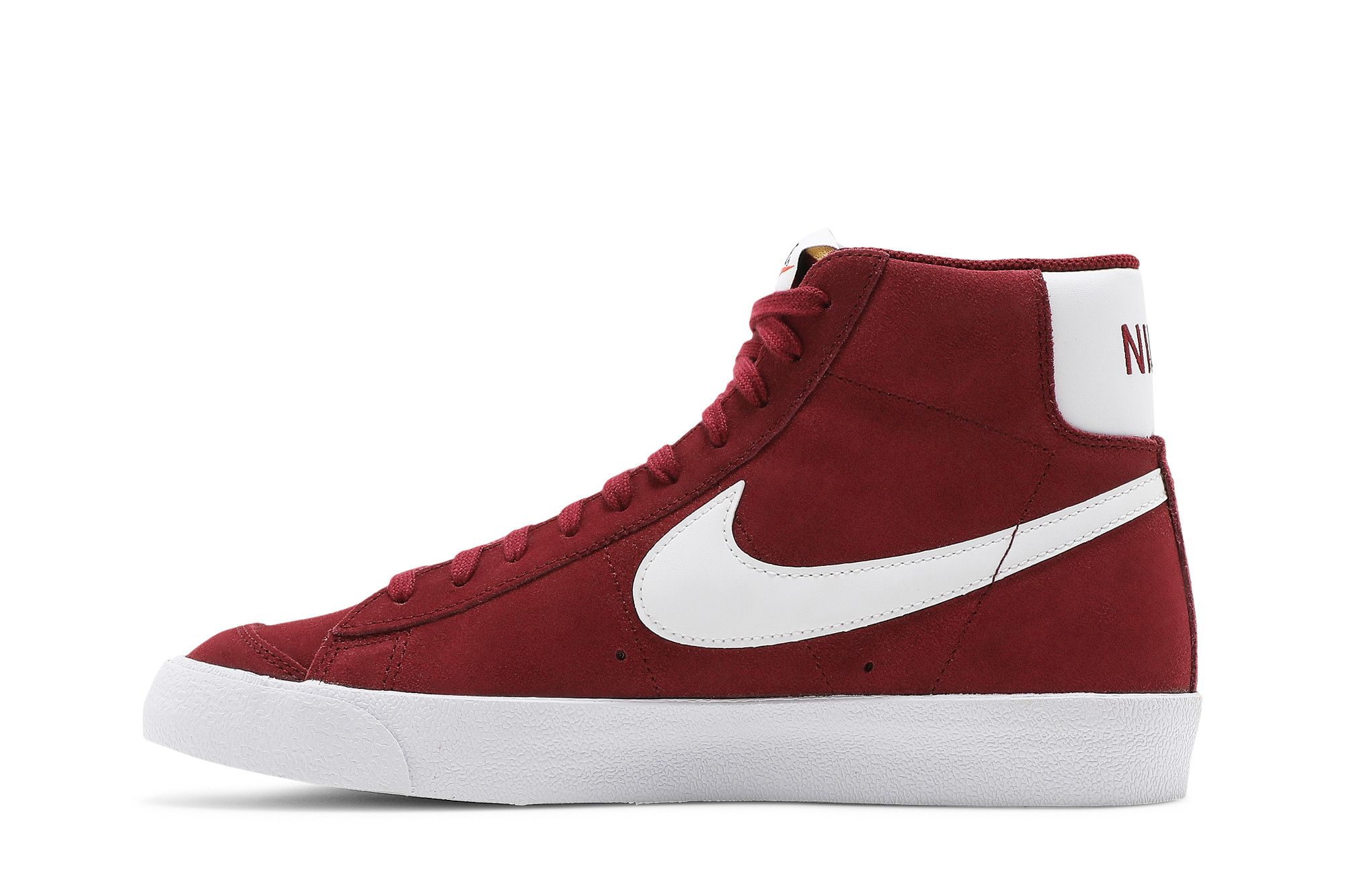 Nike blazer red suede online
