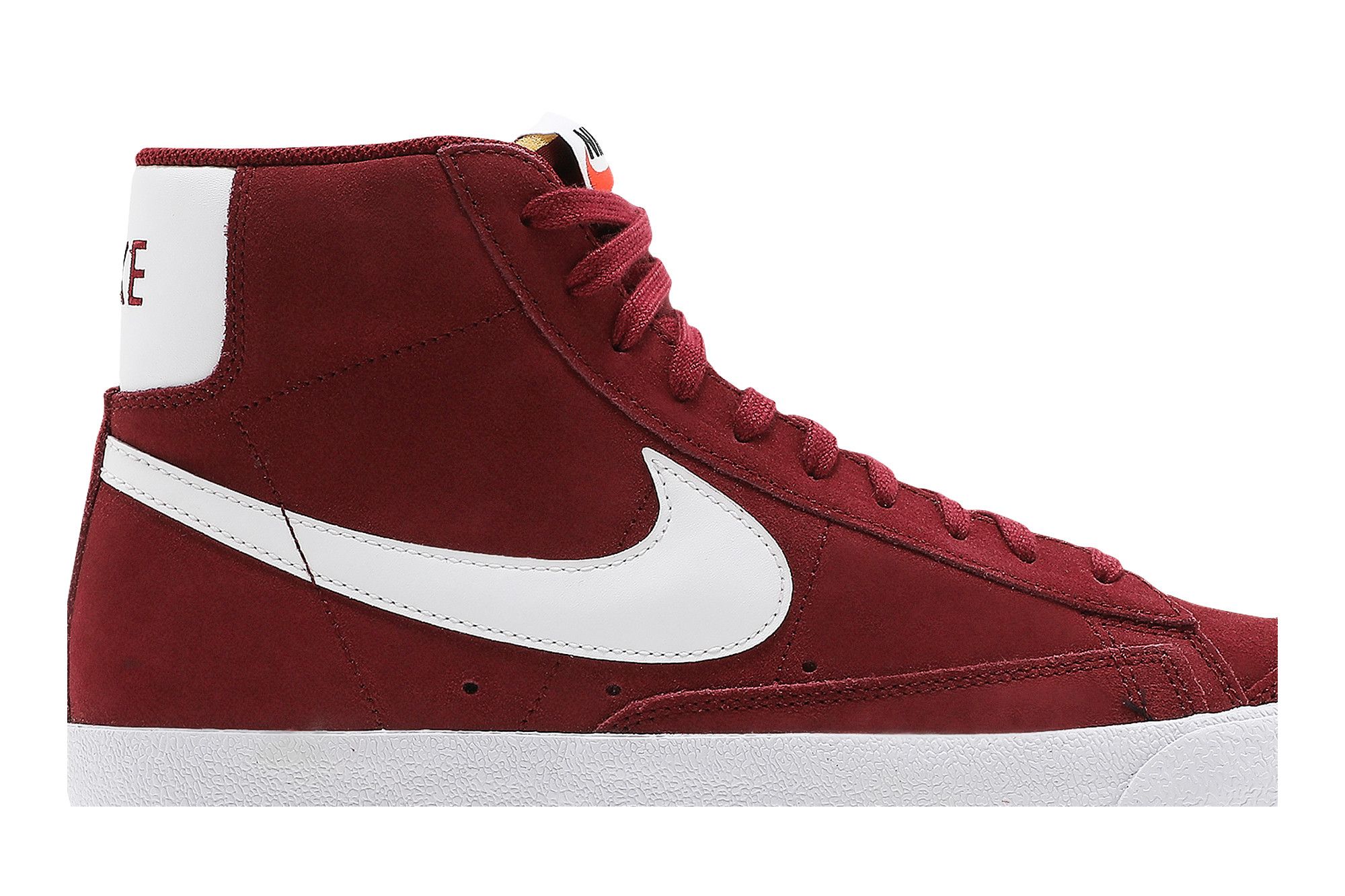 nike blazers red suede