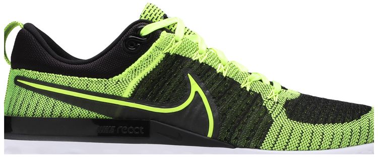 Nike React Infinity Run Flyknit 2 Volt Black